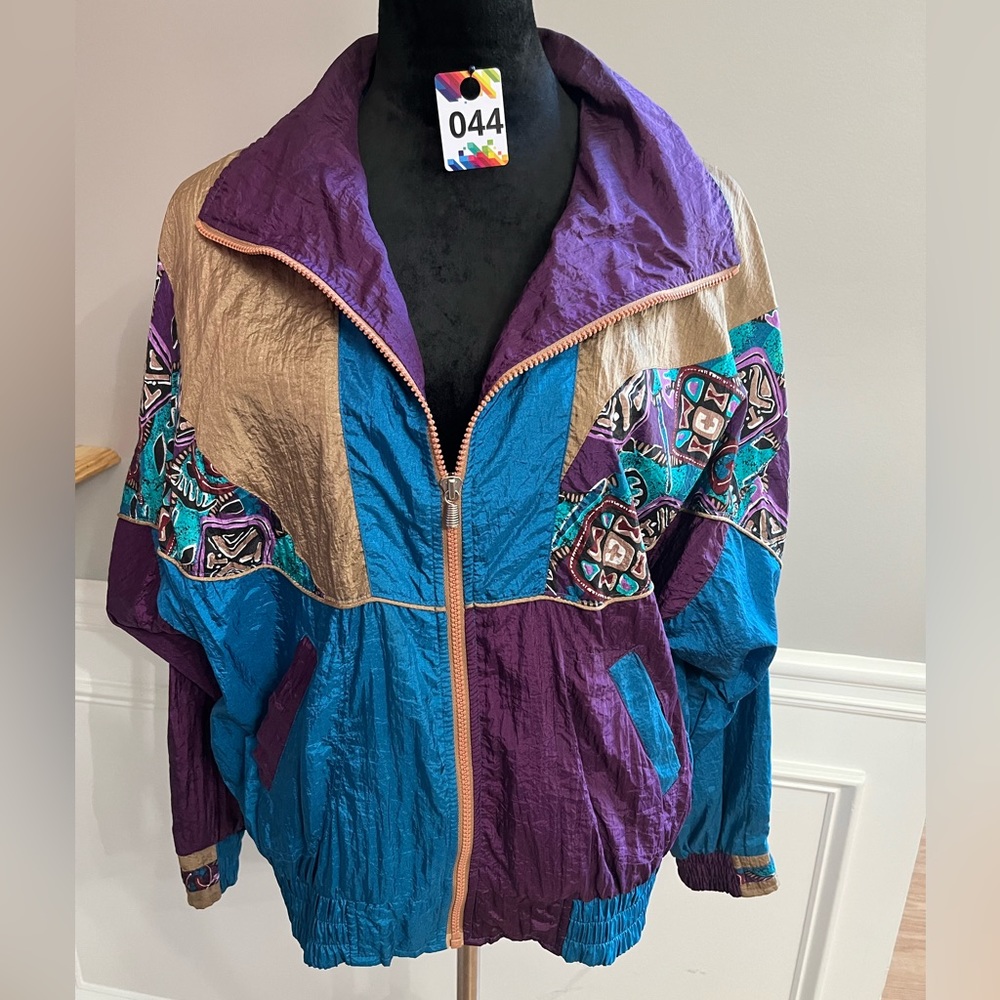 West side Connection Vintage Bomber Jacket-size Medium